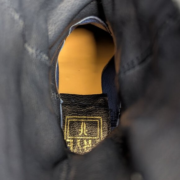 FRYE Carson Pull-On Sapphire Blue/NavyBoots Size 7.5 - Picture 8 of 9